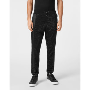 PHILIPP PLEIN Pantalones de chándal MONOGRAM