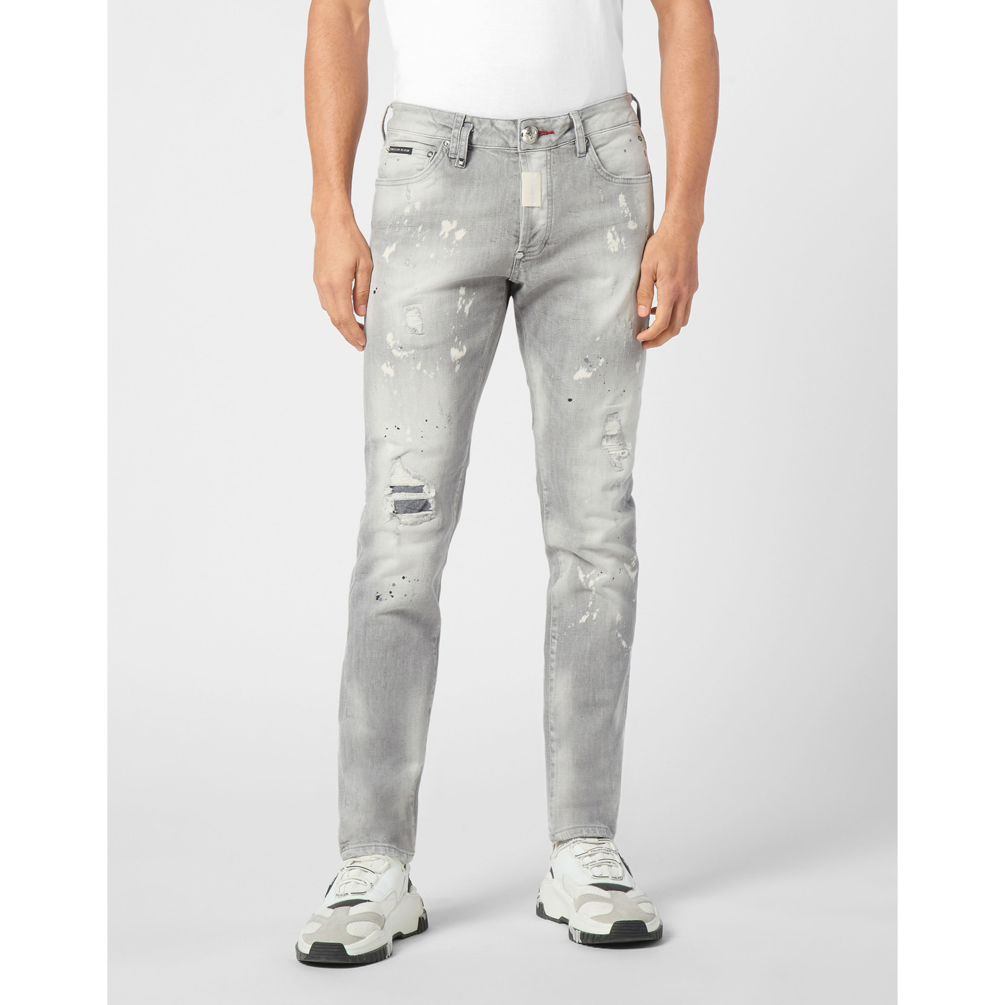 PHILIPP PLEIN Jeans taglio straight HEXAGON