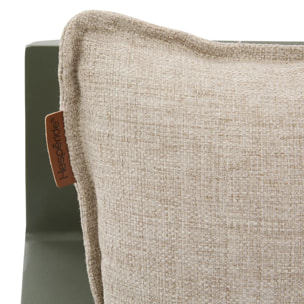 Salon de jardin Flovia 4 places vert laurier