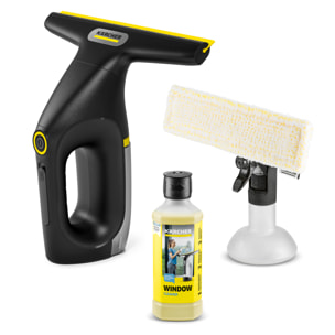 Nettoyeur de vitres Karcher WV 2 Universal Extra+ Black - autonomie 105m² - détergent 1l - chargeur USB-C