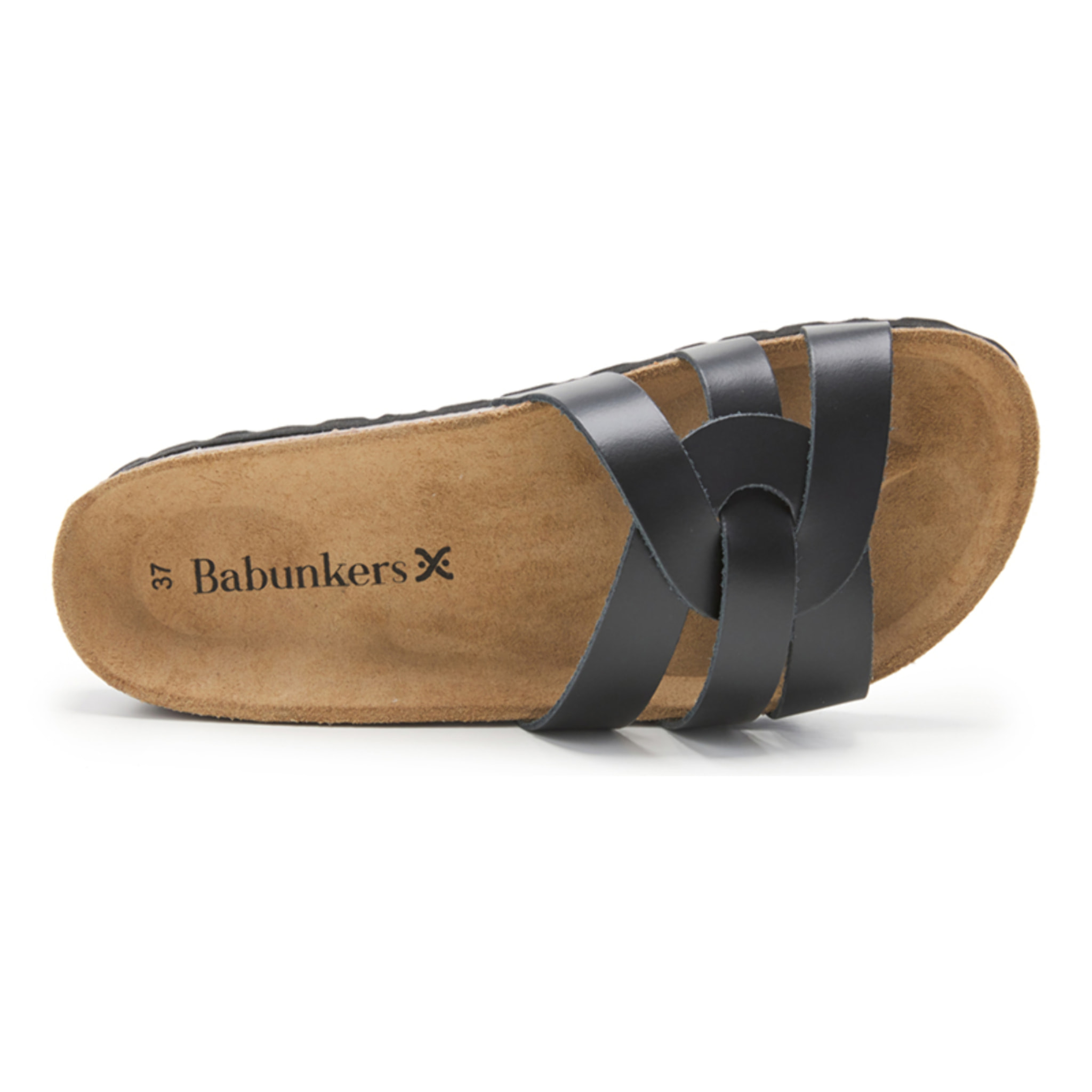 Sandalia BABUNKERS NEGRO
