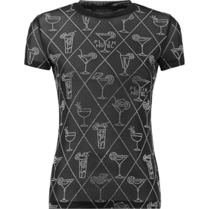 PHILIPP PLEIN Camiseta Sexy Pure CRYSTAL