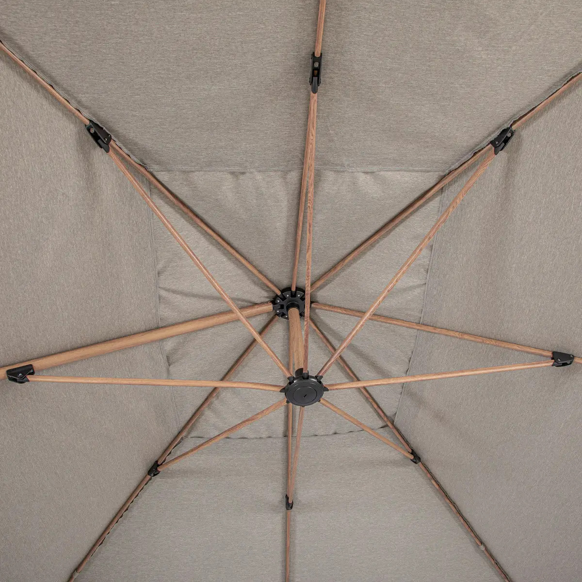 Toile de parasol "Soly" noisette 4x3m en polyester