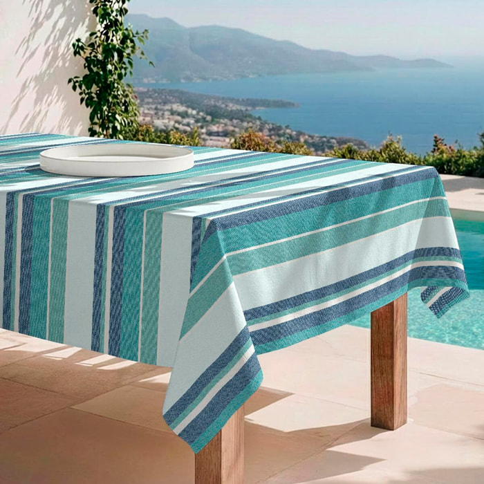 Mantel antimanchas Sea - 100% algodón -