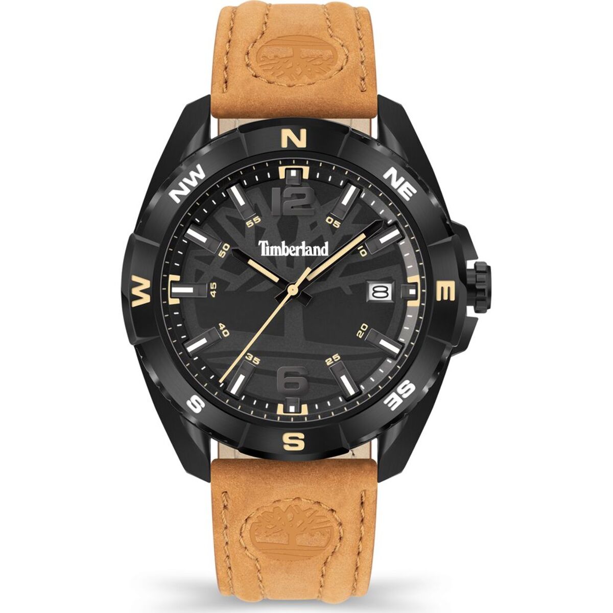Reloj Timberland TDWGB2202101 Hombre Analogico Cuarzo con Correa de Cuero
