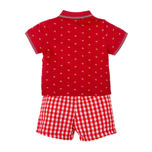 Conjunto 2 pzas. - Rojo