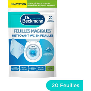 Nettoyant DR BECKMANN Feuilles Magiques – WC – Fraîcheur Brise Marine