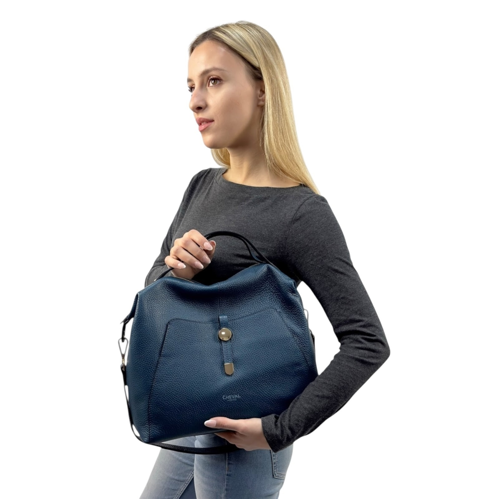 Borsa a mano Cheval Firenze Blu Scuro