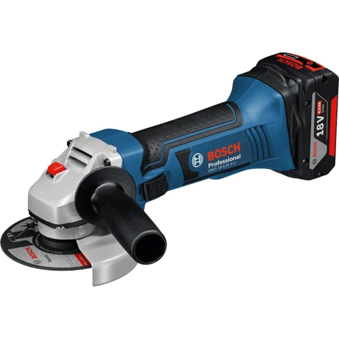 Kit 3 outils BOSCH perceuse GSR 18V-28, perfo GBH 18V-21, meuleuse GWS 18-125 + 2 batt. GBA18V 5.0AH + chargeur GAL1880 + Sac - 0615990M0W