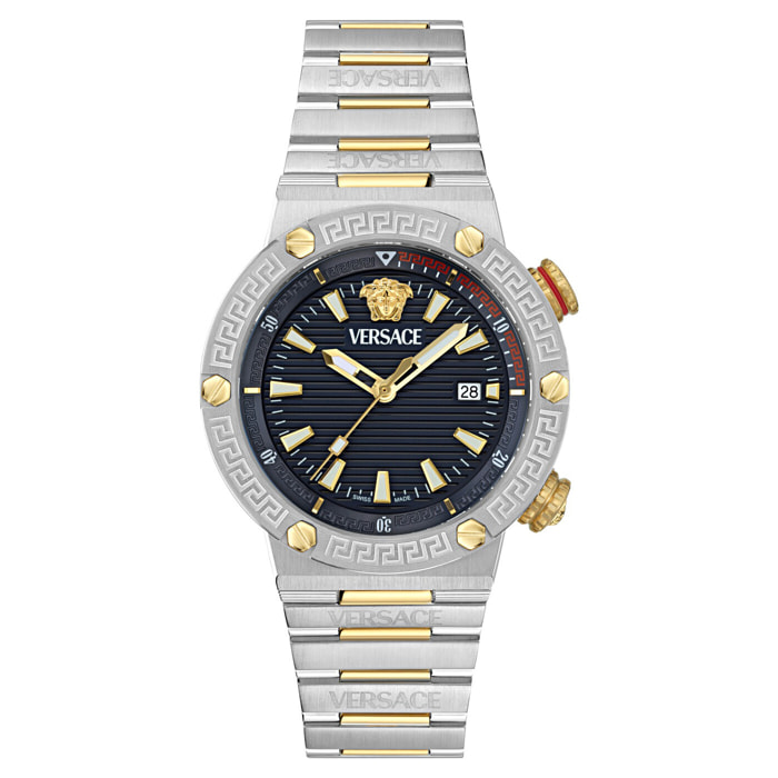 Reloj Versace VE8G00424 Hombre Analogico Cuarzo con Correa de Acero inoxidable
