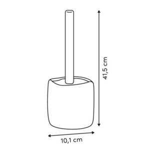 Brosse wc Oleya beige