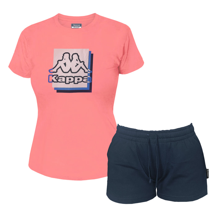 Completo Corto Donna KAPPA Cotone Jersey