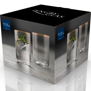 Verre highball Palermo Gold