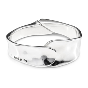 Pulsera Olas PLATEADO L