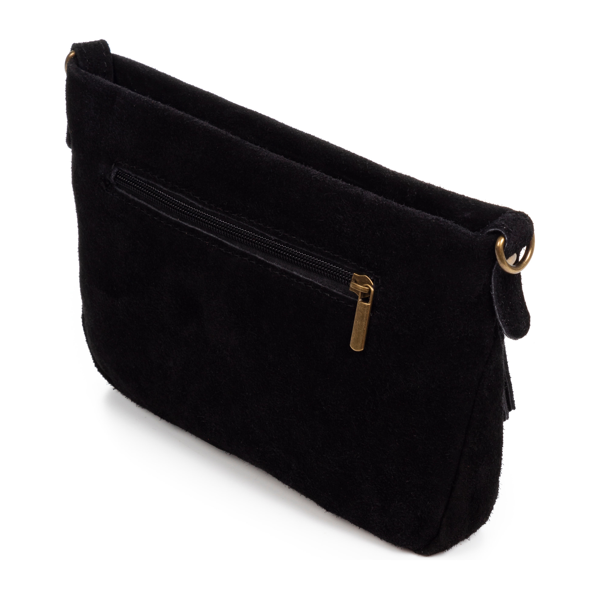 Borsa a tracolla Arre donna. Vera pelle scamosciata.