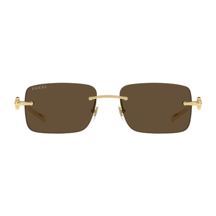Gafas de Sol Gucci GG1703S-004 de Metal Hombre 55 mm