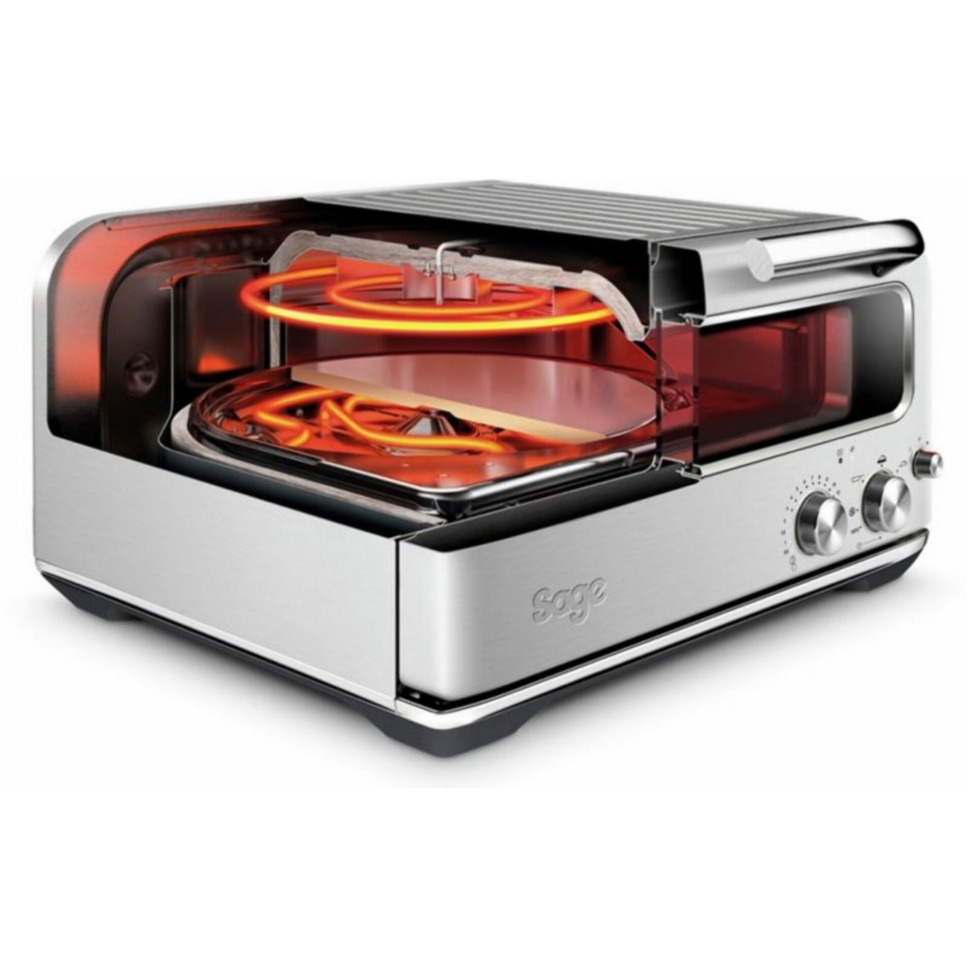 Four à pizza électrique SAGE APPLIANCES The Smart Oven Pizzaiolo 1 pizza 30 cm, jusqu'à 400°C