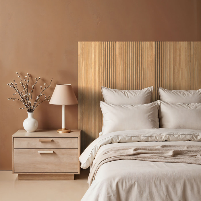 Rouleau revêtement adhésif vinyle au mètre - Sticker mural tête de lit - BOIS SCANDINAVE