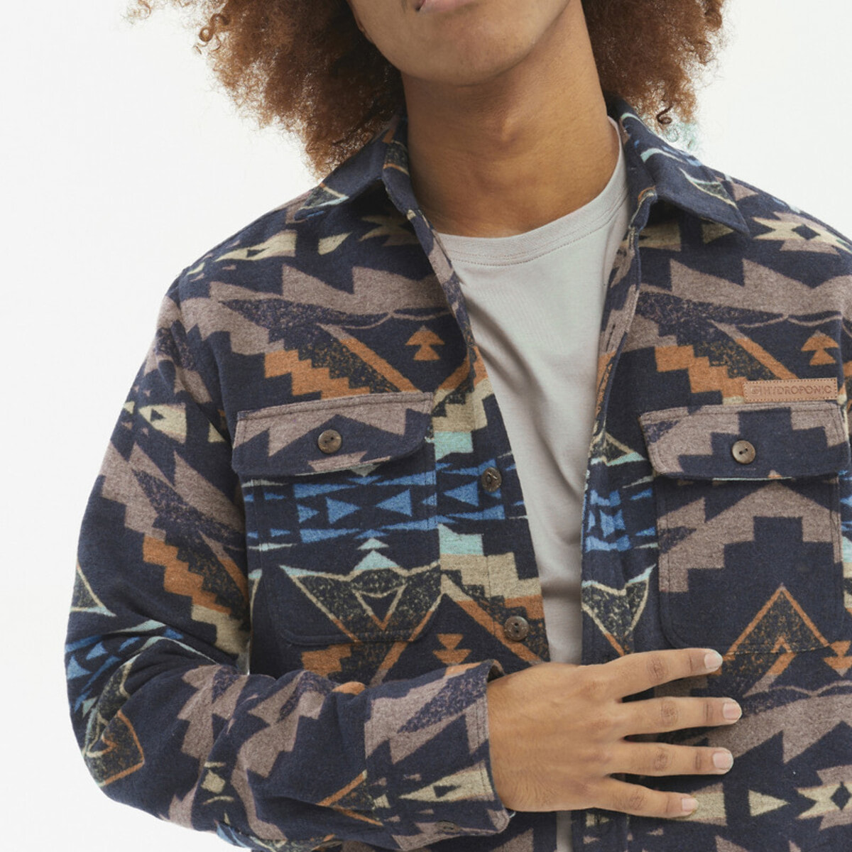 Camisa-chaqueta de franela gruesa GOLETA Hydroponic