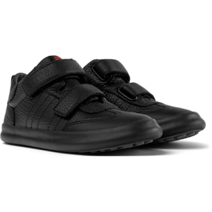 Sneakers - CAMPER Pursuit - Nero - Pelle liscia / Tessuto tecnico