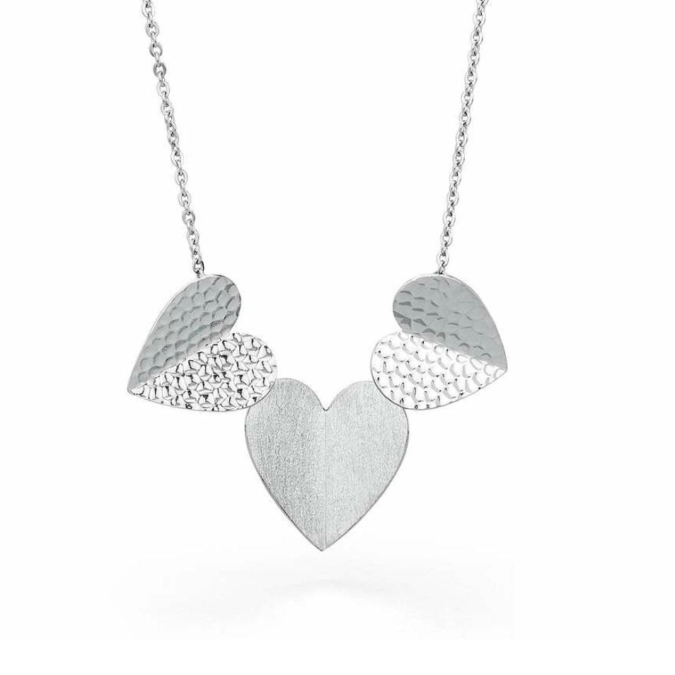 Collana Brosway HEARTBEAT Acciaio Silver