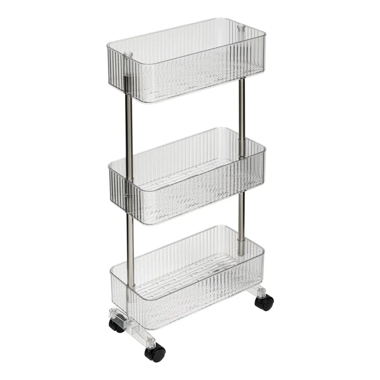 Desserte 3 niveaux H28.5cm