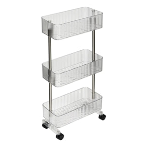 Desserte 3 niveaux H28.5cm