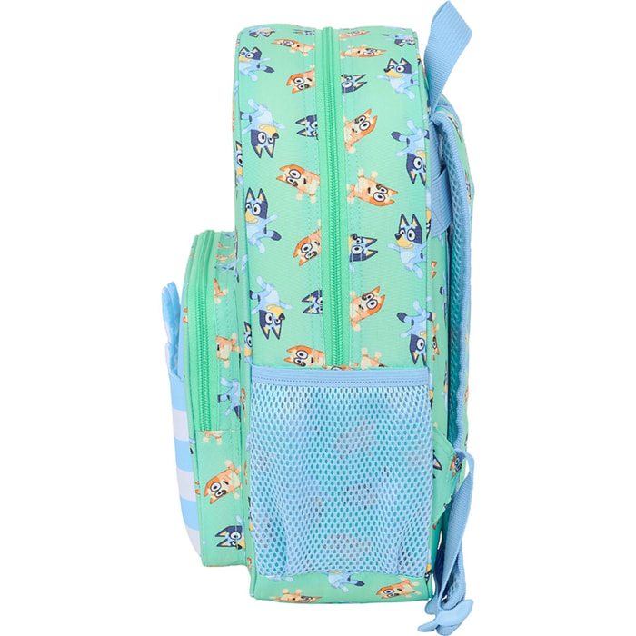 Mochila infantil adapt.carro bluey "sisters"