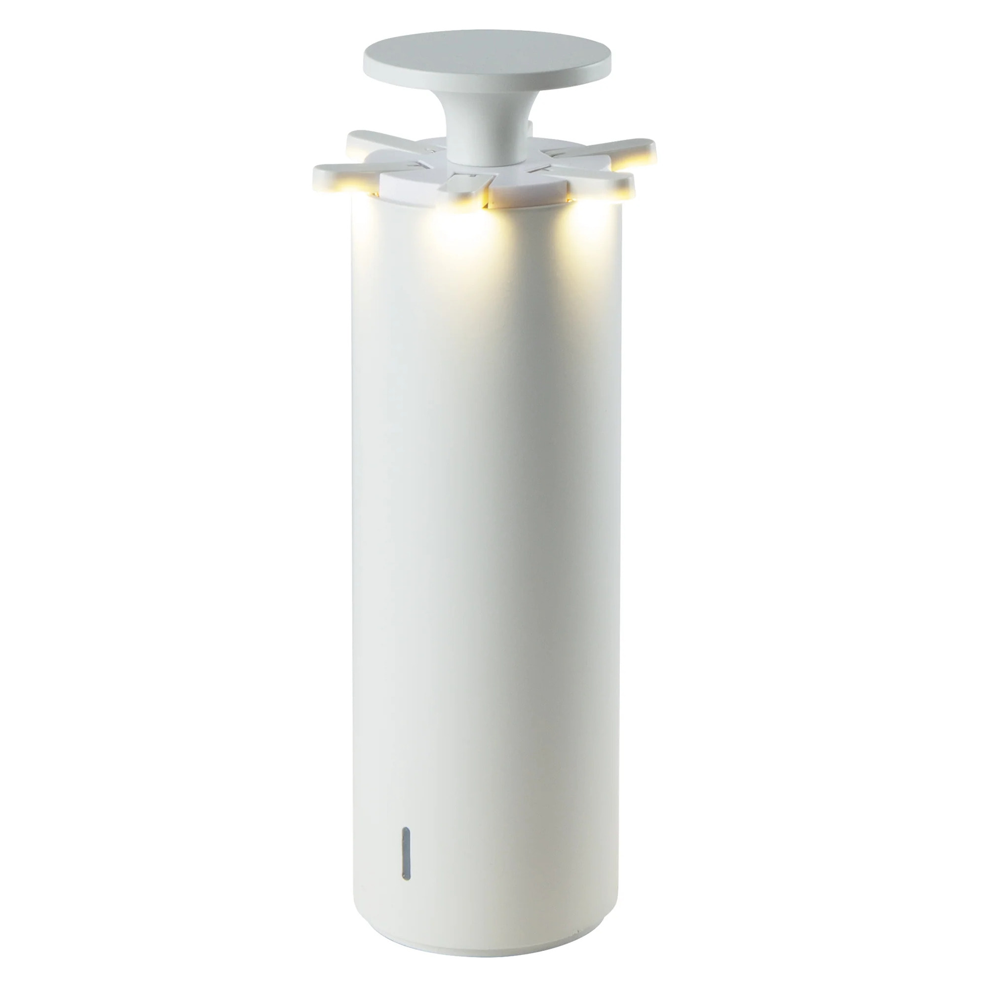 Lampe de table sans fil touch FIREWORK Blanc H24 cm