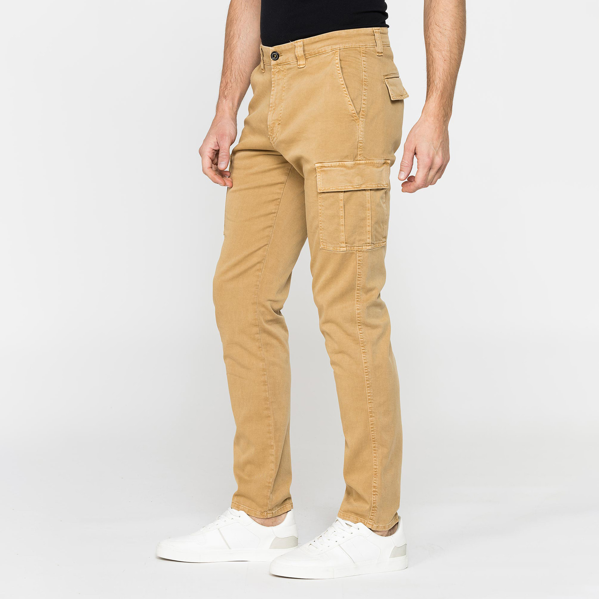 CHINO IN GABARDINA LEGGERA ELASTICIZZATA MOD. 619S