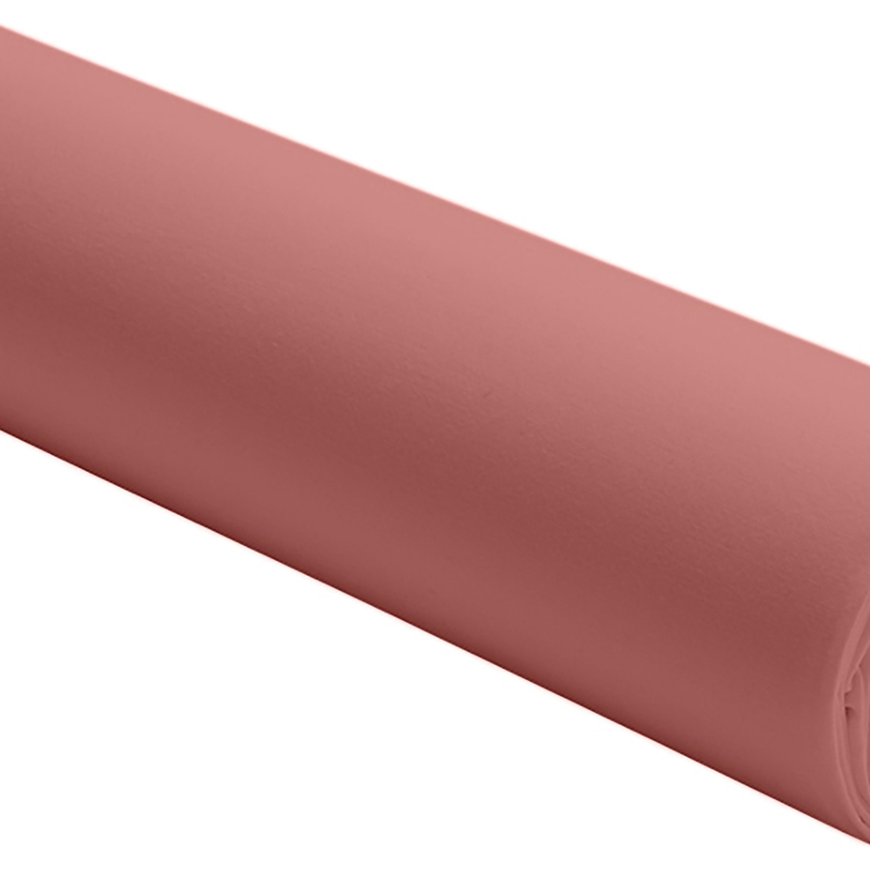 Drap housse percale de coton vieux rose