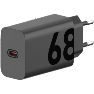 Chargeur + câble MOTOROLA 68W Noir