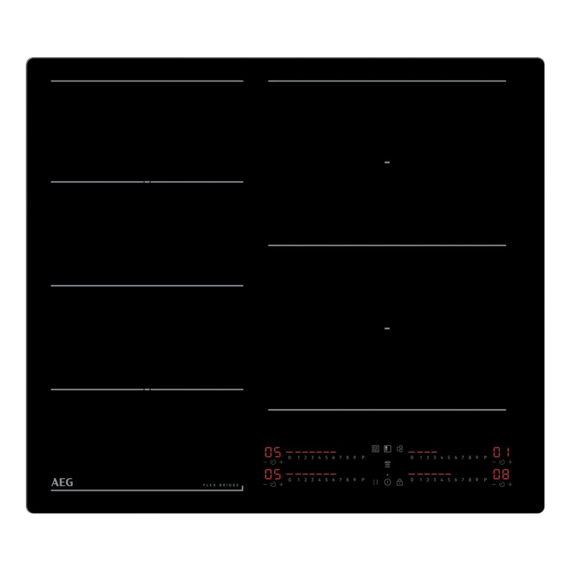 AEG Placa de inducción Serie 6000 Flex Bridge de 60 cm TI64IG00IB