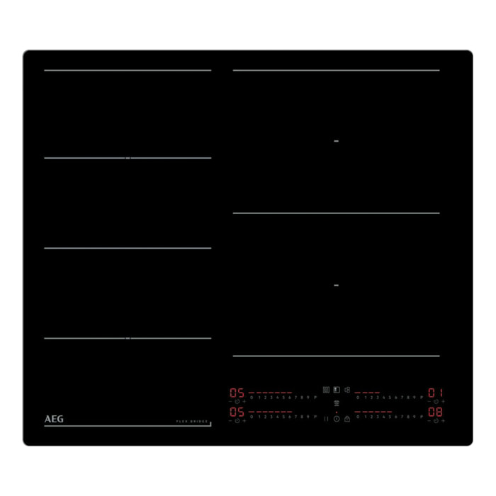 AEG Placa de inducción Serie 6000 Flex Bridge de 60 cm TI64IG00IB