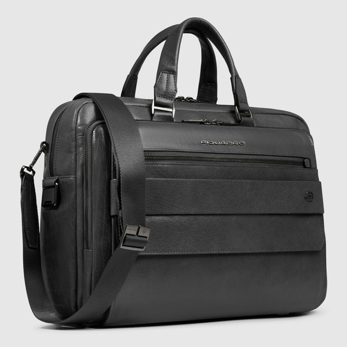 Piquadro Borsa da lavoro porta pc e porta iPad® personalizzabile con protezioni antiurto e RFID