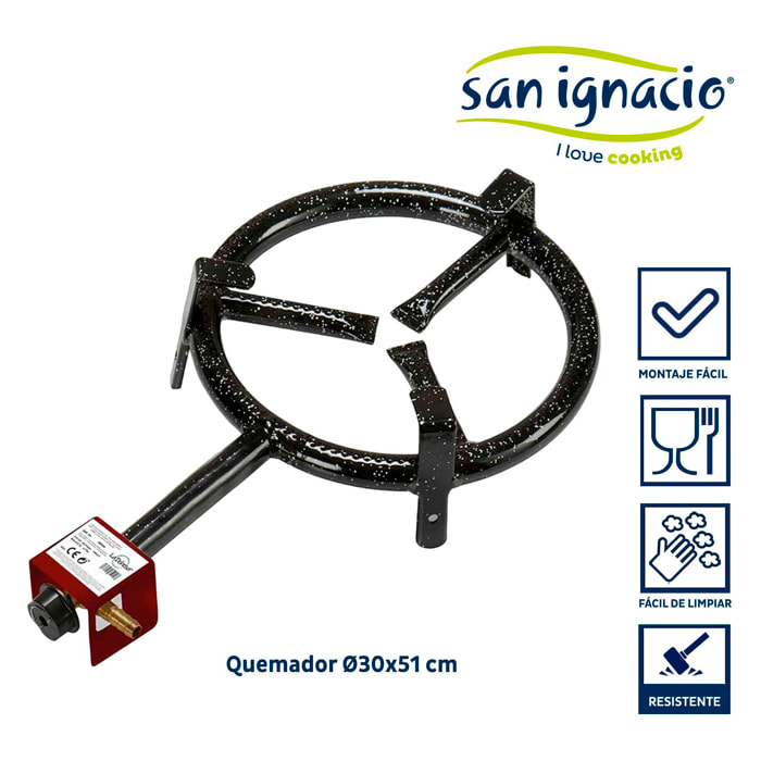 Quemador 300mm 1 fuego colección la dehesa