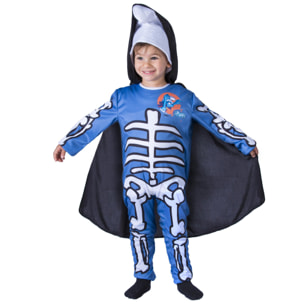 Puffo Scheletrino Halloween Special Edition Costume Originale Puffi Bambino