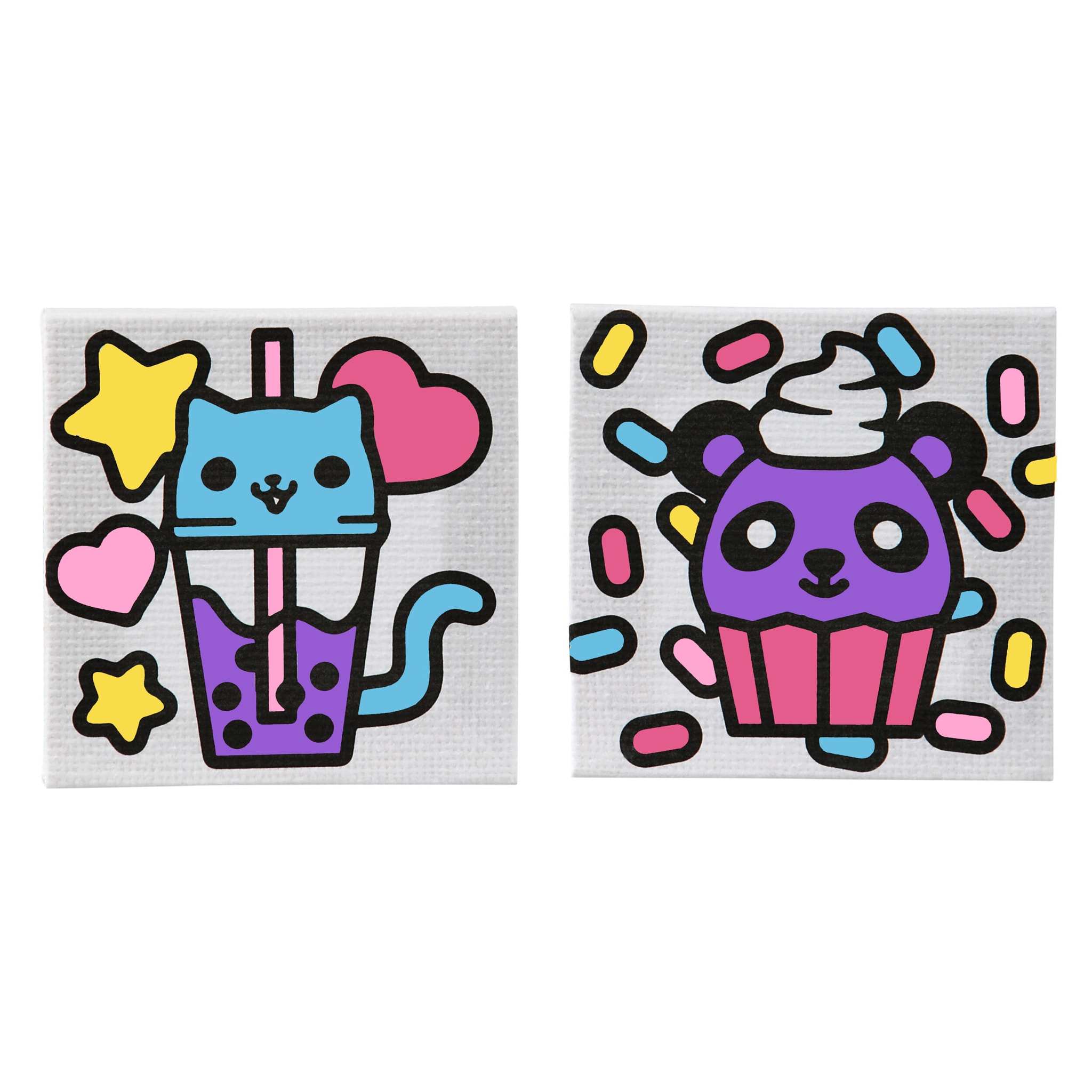 Real Littles mini cofres de actividades colorea un lienzo