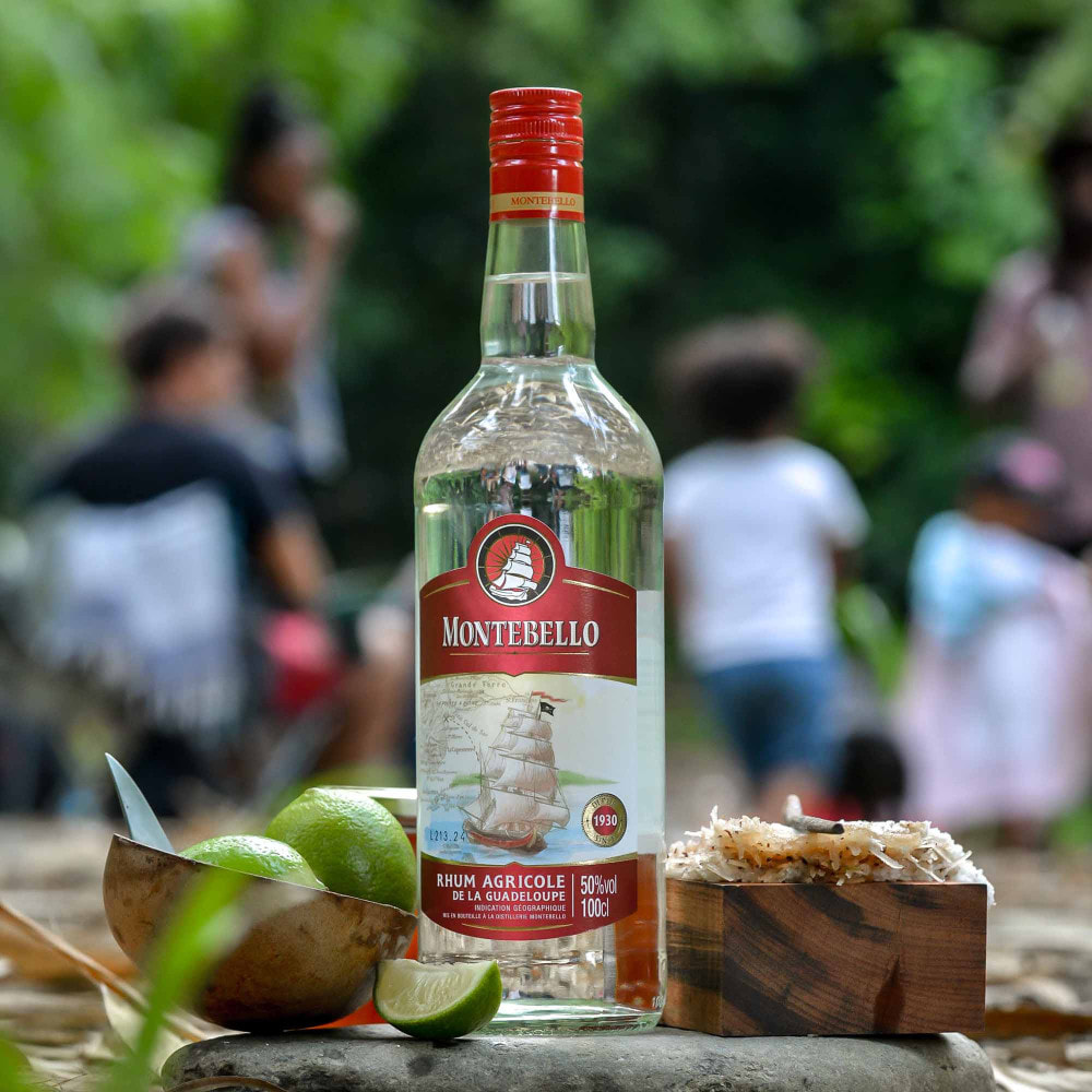 Rhum Blanc Agricole Montebello - Guadeloupe | 50% vol | 100cl