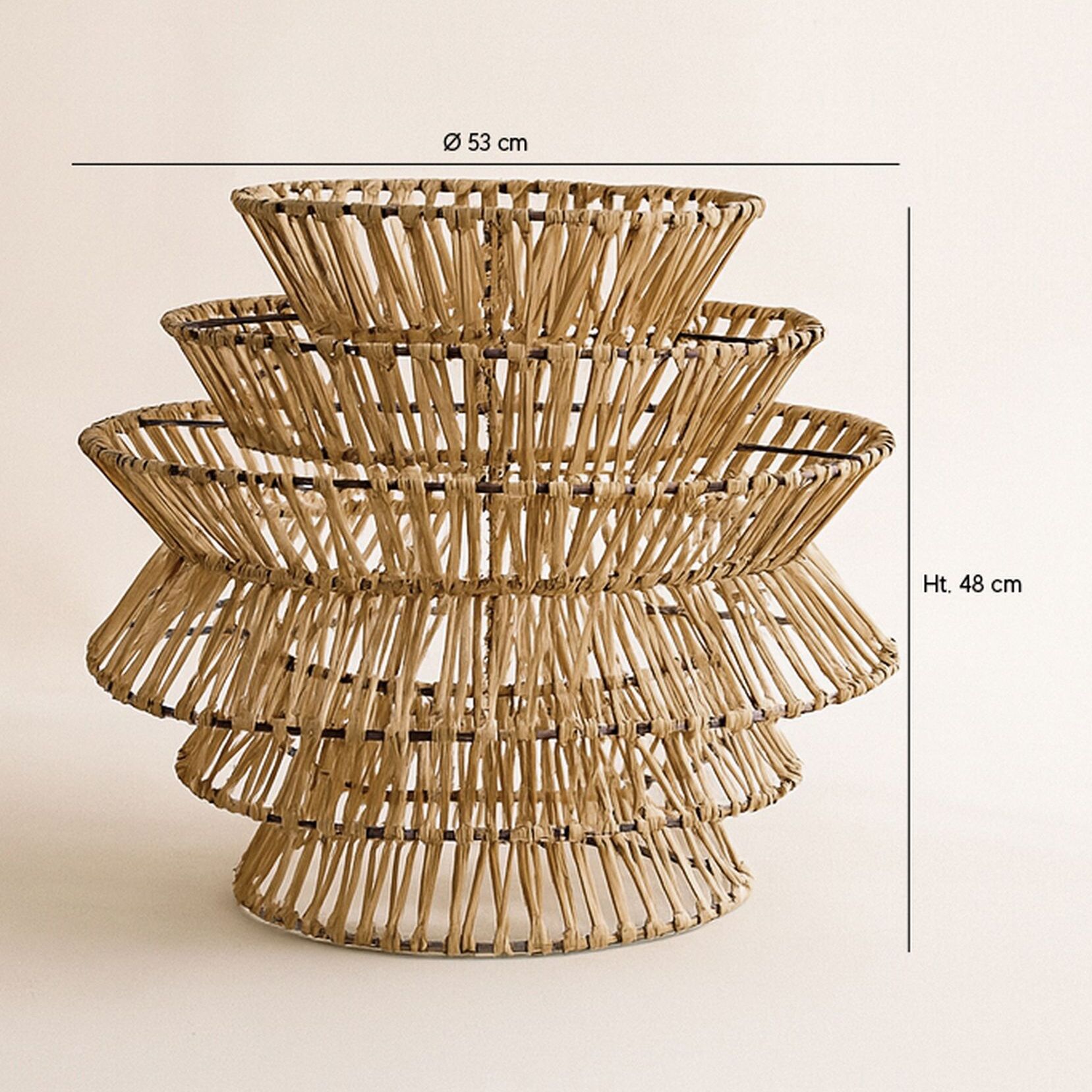 Suspension en bambou 53cm GANON