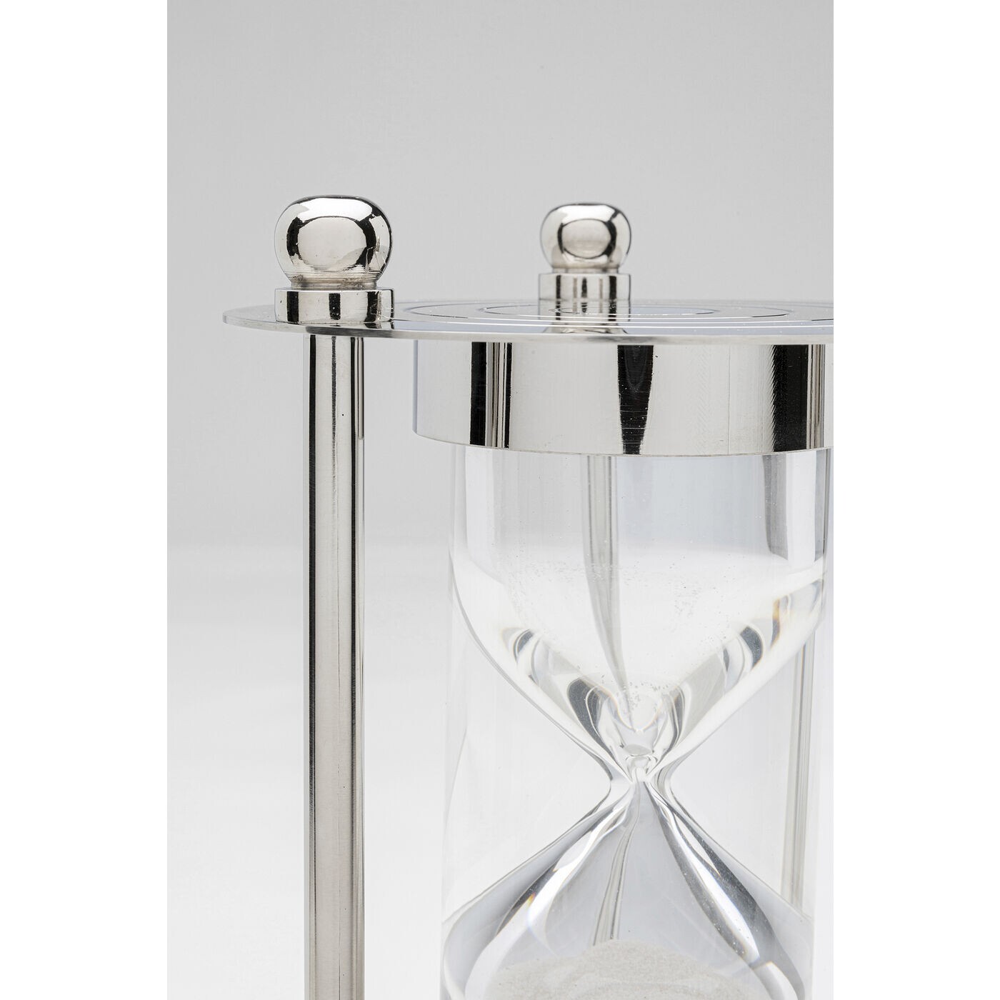Sablier Tempo argenté Kare Design
