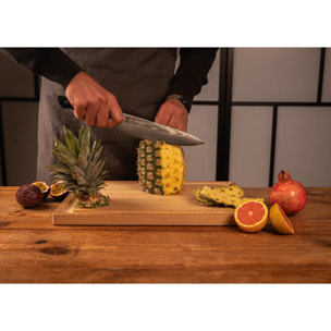 Coltello da chef "Gyuto" Hashi Damas - acciaio damasco giapponese - lama: 20 cm