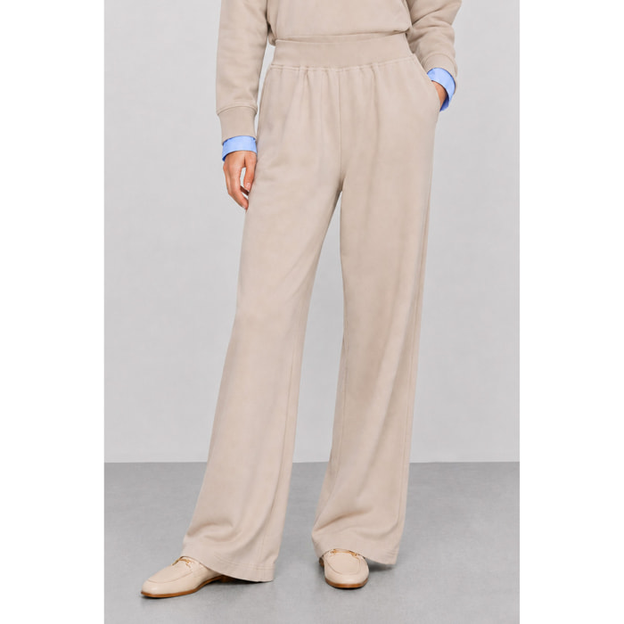 Kocca - Pantaloni da donna in cotone a vita alta e gamba larga Donna
