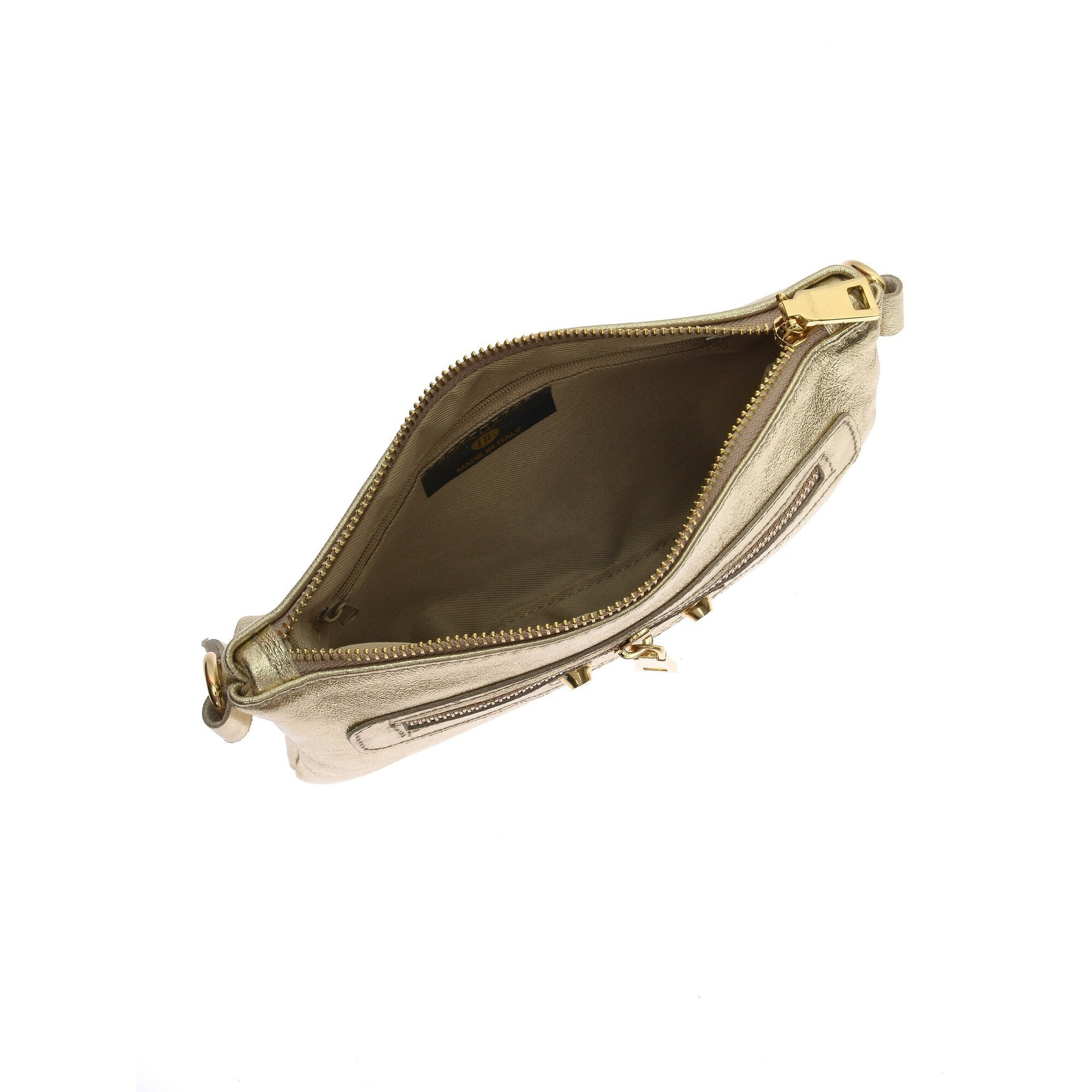 Borsa a spalla Anna Luchini Dorato