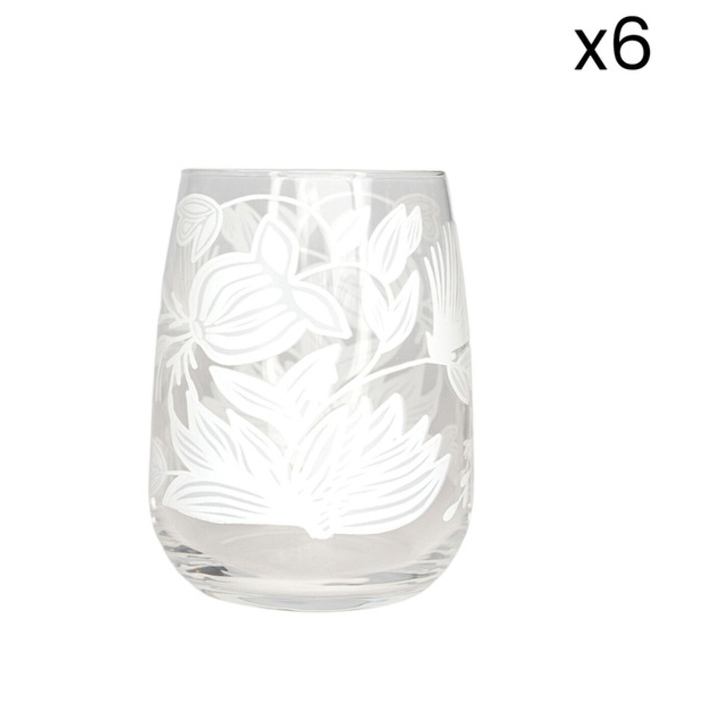 Set 6 bicchieri da acqua Lysis