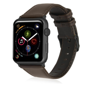 Cinturino in pelle compatibile iWatch 38mm / 40mm