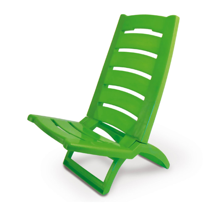 Sedia Camping Spiaggia Pieghevole Spiaggina Portatile Modello Linosa