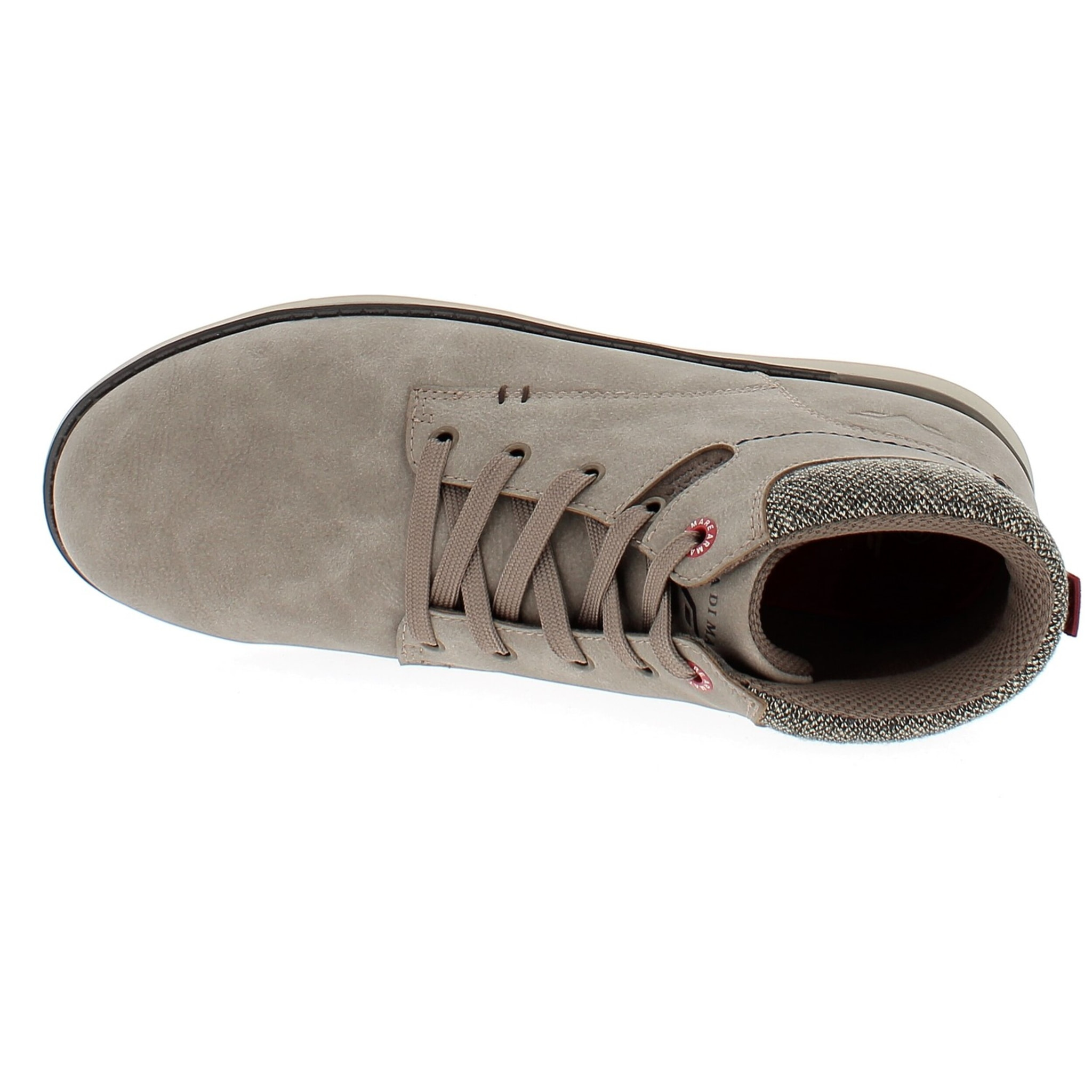 Armata di Mare Scarpe Uomo Stivaletti Casual Stringati con Soletta Rimovibile in Memory Foam AMU 2M845 Taupe