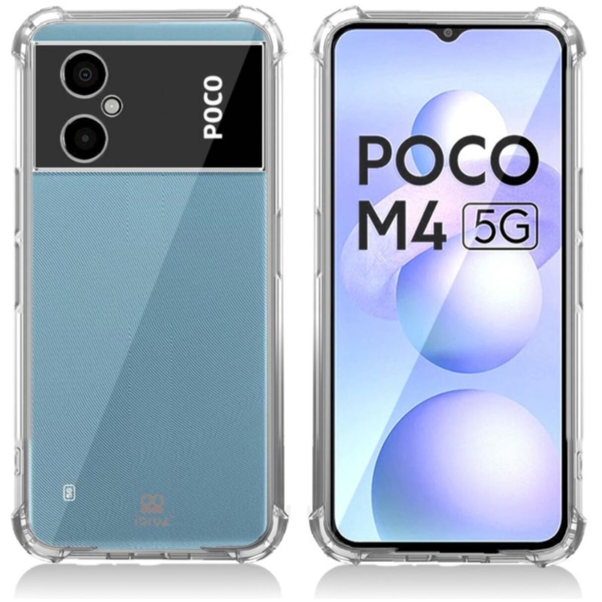 Coque IBROZ Xiaomi Poco M4 5G Antichoc transparent