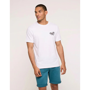 Camiseta Manga Corta Blanco - Higgins